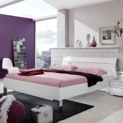 Komplett Schlafzimmer Manchester in Weiß (vierteilig)