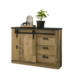 Komplett Schlafzimmer mit Einzelbett - Naiavio (vierteilig)