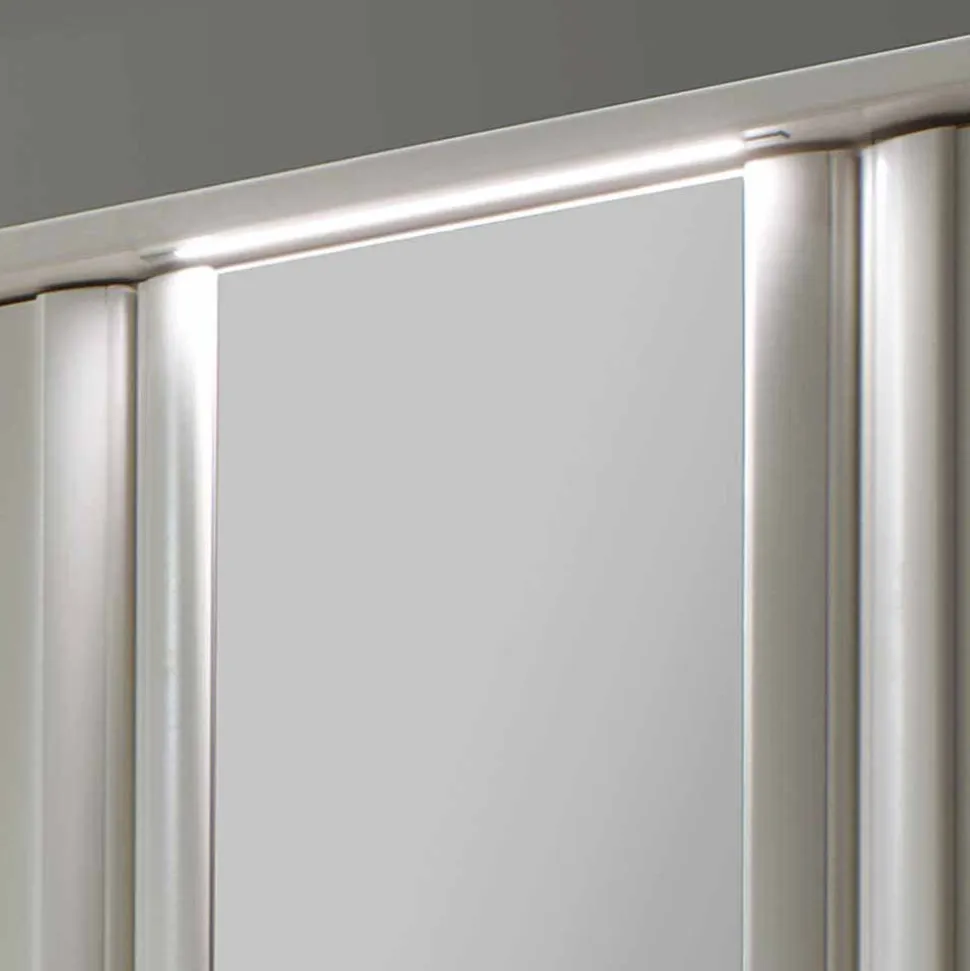 Komplett Schlafzimmer Ronis mit Einzelbett in Komforthöhe (fünfteilig)