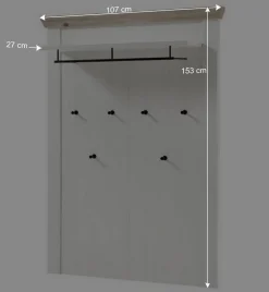 Komplette Möbel Einrichtung für Flur - Nedita (fünfteilig)