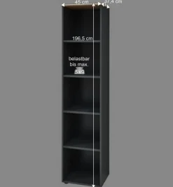 Kompletteinrichtung Büro Set - Kuetra (neunteilig)