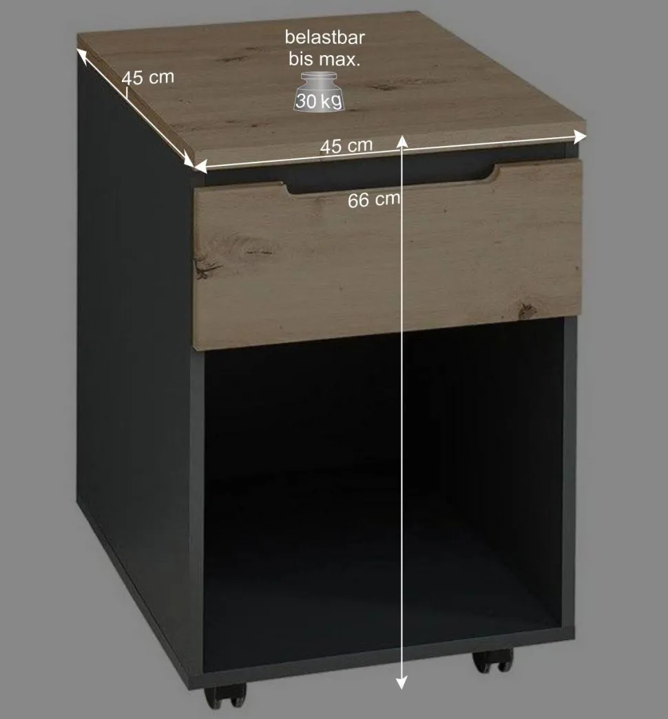 Kompletteinrichtung Büro Set - Kuetra (neunteilig)