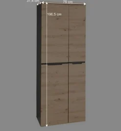 Kompletteinrichtung Büro Set - Kuetra (neunteilig)