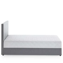Komplettes Polsterbett H2 mit Stauraum - Enda