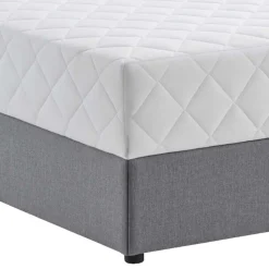 Komplettes Polsterbett H2 mit Stauraum - Enda