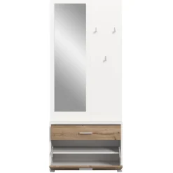 Komplettgarderobe in Weiß - Wakes