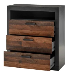 Komplett-Schlafzimmer Industry Stil - Timuras (vierteilig)