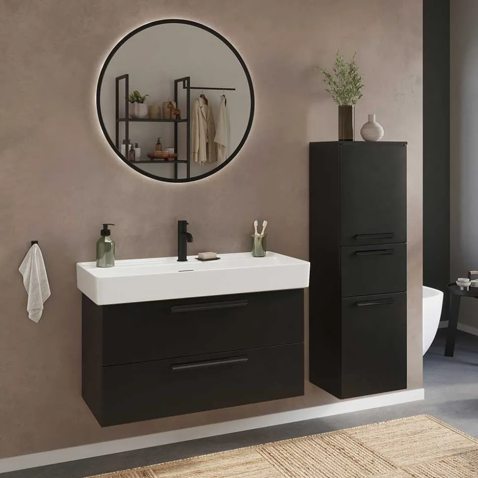 Komplett-Waschtisch für eine Armatur - Ostoro