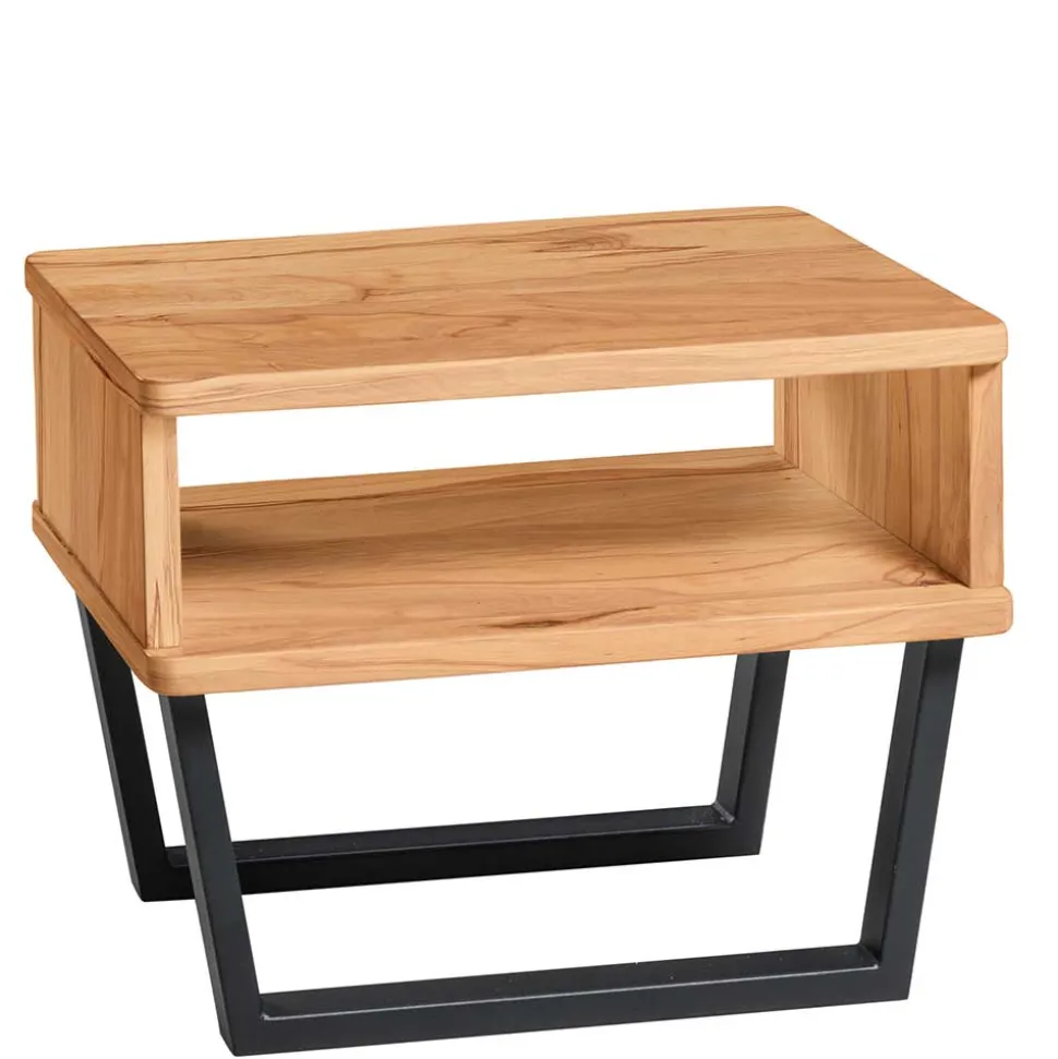 Konsole Nachttisch mit Fach aus Wildbuche - Jandina