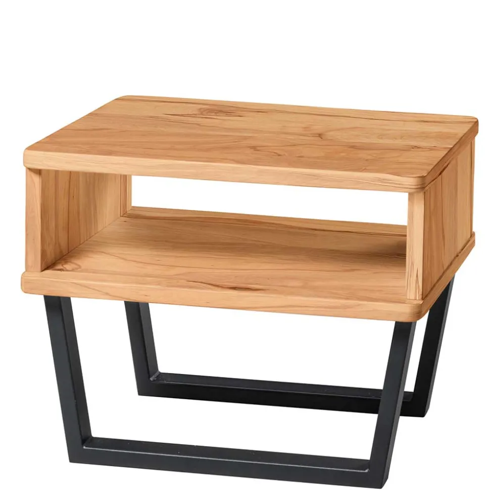 Konsole Nachttisch mit Fach aus Wildbuche - Jandina