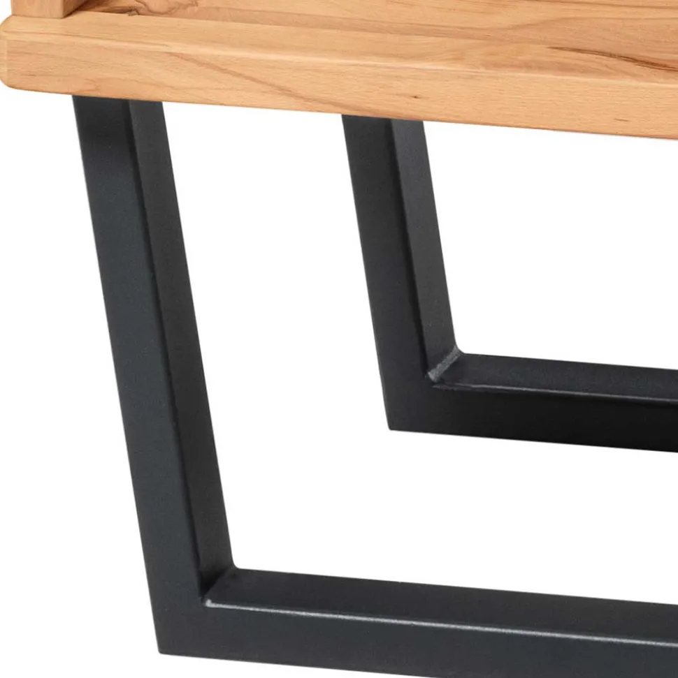 Konsole Nachttisch mit Fach aus Wildbuche - Jandina