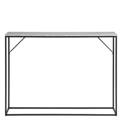 Konsolentisch in Marmoroptik Beigegrau - Chica