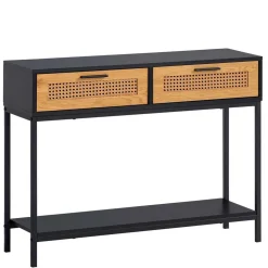 Konsolentisch in Natur und Schwarz - Around