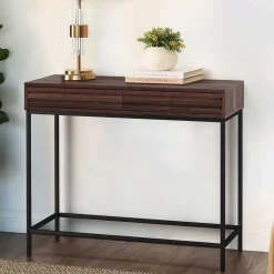 Konsolentisch in Walnuss Optik - Teleska