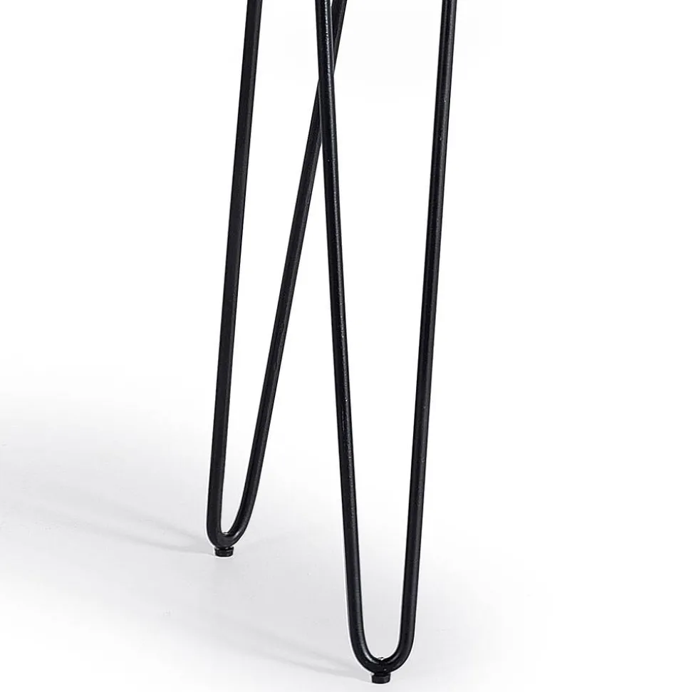 Konsolentisch mit Baumkante Holzplatte Akazie - Cornelys