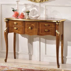 Konsolentisch mit fünf Schubladen - Carlenna