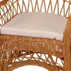 Korbsessel aus Rattan in Honigfarben - Uarte