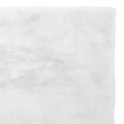 Kunstfell Teppich in Weiß - Dresinas