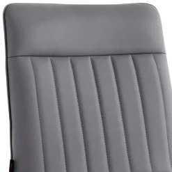 Kunstleder Barstühle in Grau - Eleganto (2er Set)