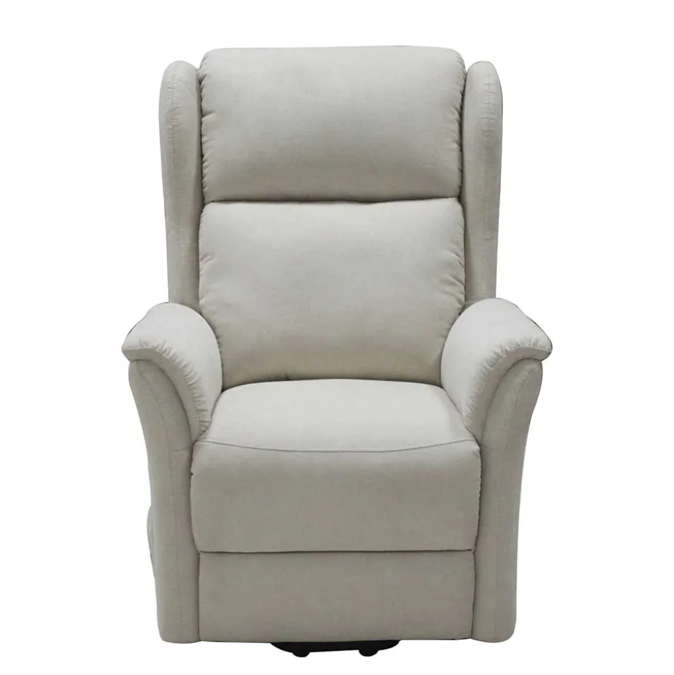 Kunstleder Ohrensessel mit Aufstehhilfe - Anvidia