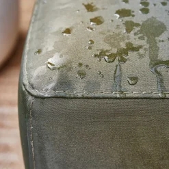 Kunstleder Polsterhocker 88x40x64 cm - Olterva