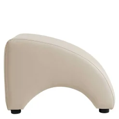 Kunstleder Polstersessel in Cremefarben - Durango