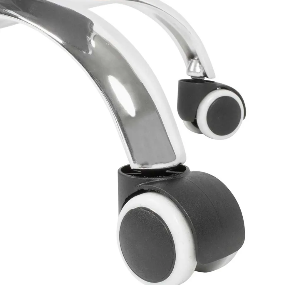 Kunstleder Schreibtischsessel in Schwarz - Elliot