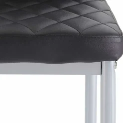 Kunstleder Stühle mit hoher Lehne - Sanura (Set)