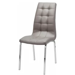 Kunstlederstühle in Hellbraun - Bellatrix (2er Set)