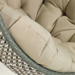 Kunstrattan Geflechtsessel hängend mit Gestell - Axinta