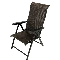 Kunstrattan Klappsessel in Braun - Megan