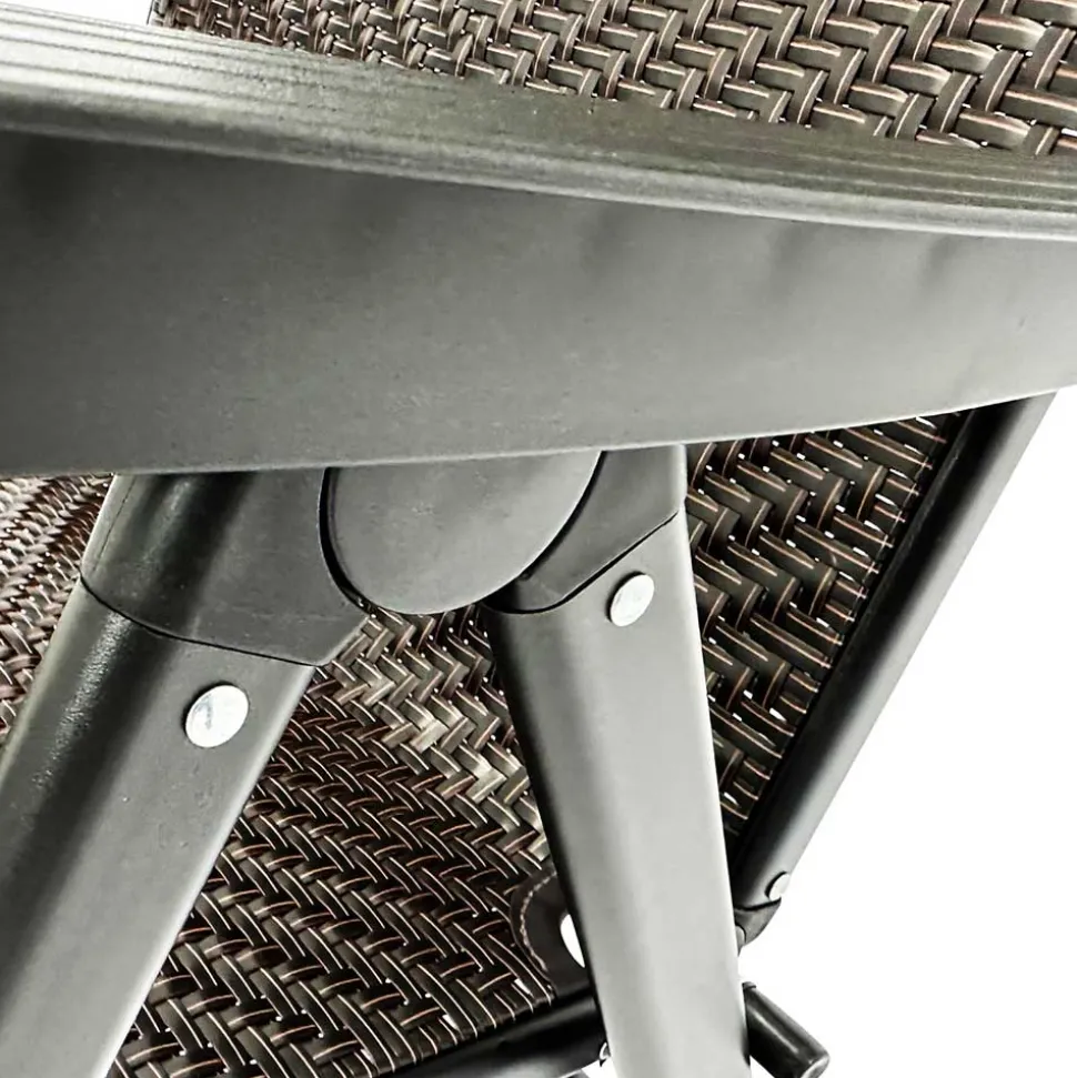 Kunstrattan Klappsessel in Braun - Megan