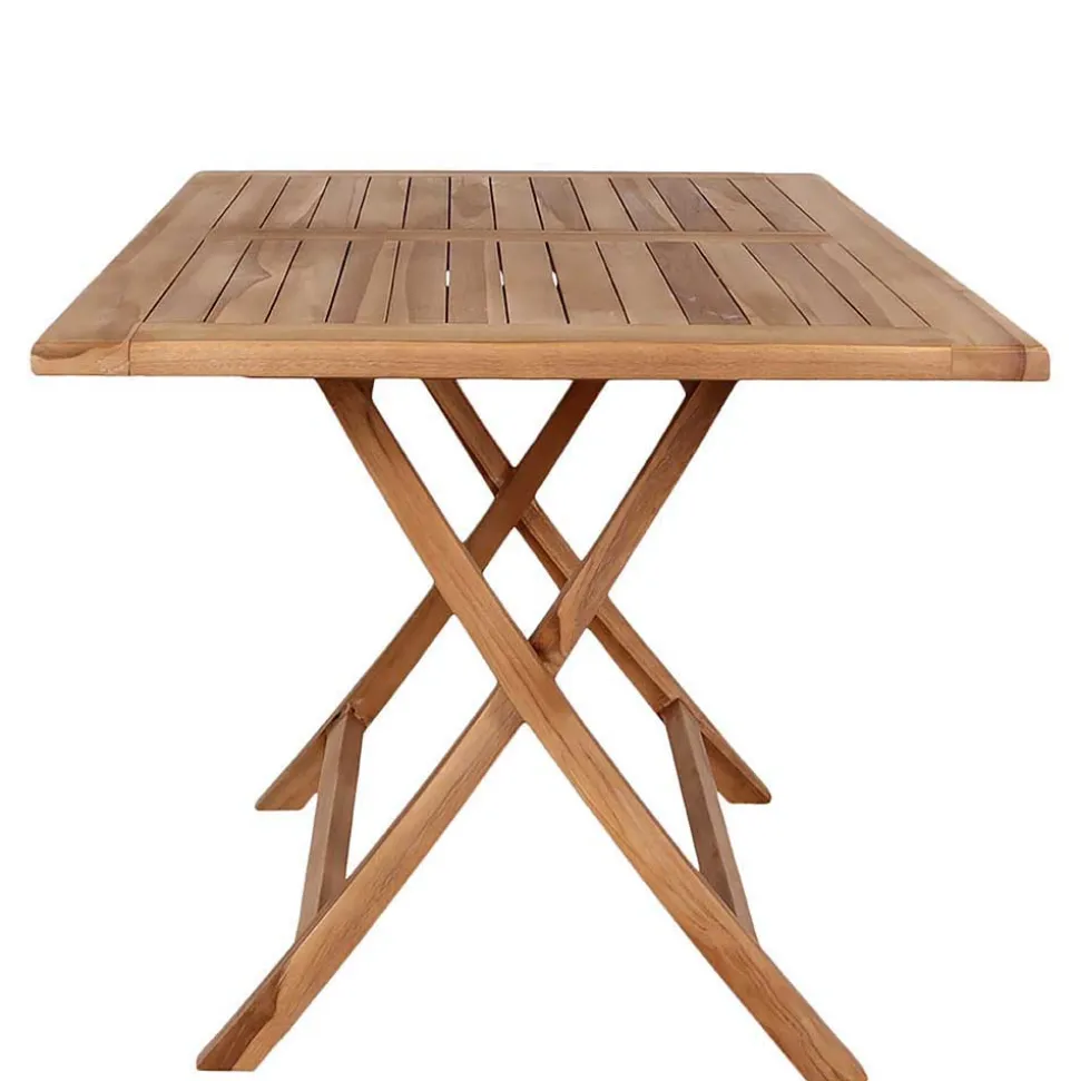 Kunstrattan Tischsessel & Holztisch - Freshna (fünfteilig)