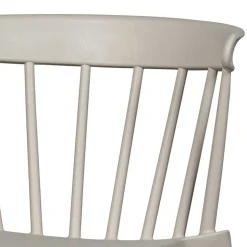 Kunststoff Stühle in Hellgrau - Modesta (2er Set)