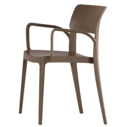 Kunststoffstühle mit Armlehnen - stapelbar - Nagati (4er Set)