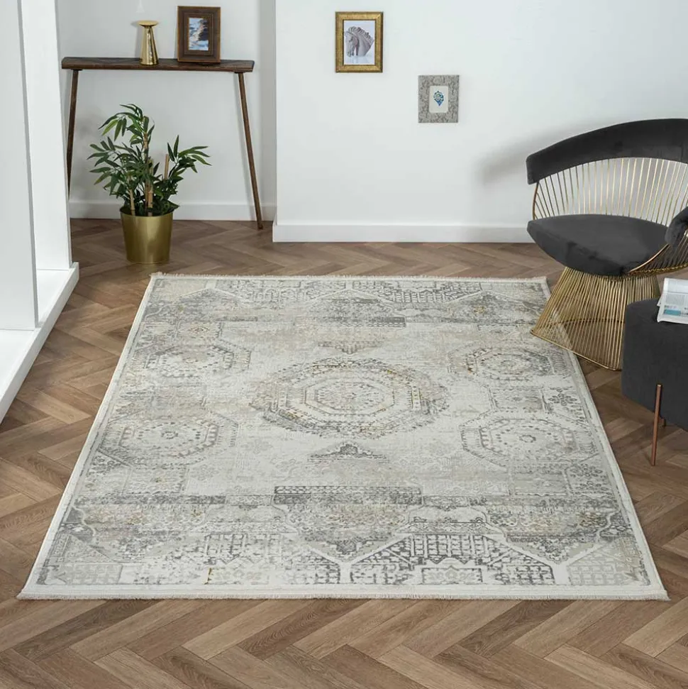 Kurzflor Brücke in drei Rechteckgrößen - Castania