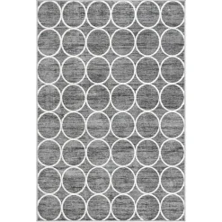 Kurzflor Teppich mit geometrischem Muster - Wevera