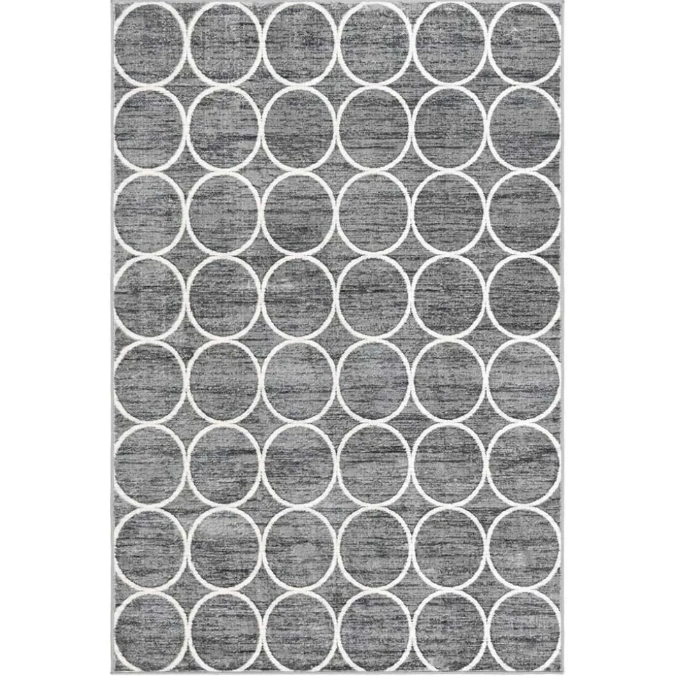 Kurzflor Teppich mit geometrischem Muster - Wevera