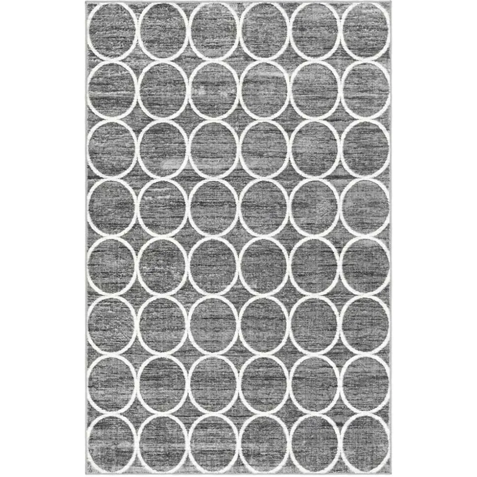 Kurzflor Teppich mit geometrischem Muster - Wevera