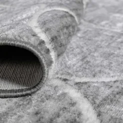 Kurzflor Teppich mit geometrischem Muster - Wevera