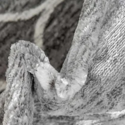 Kurzflor Teppich mit geometrischem Muster - Wevera