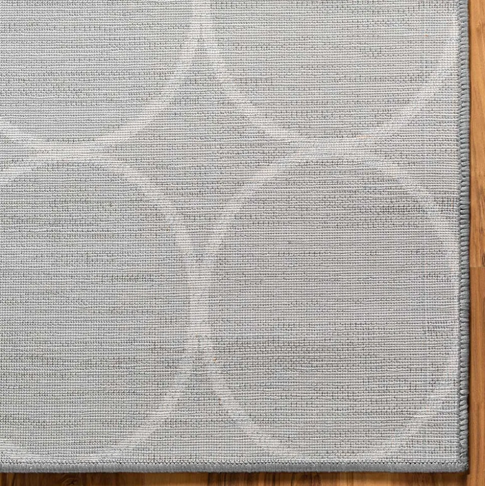 Kurzflor Teppich mit geometrischem Muster - Wevera