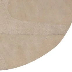 Kurzflor Teppich mit Hoch Tief Struktur - Menorva