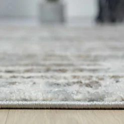 Kurzflor Teppich mit Struktur modern - Lusanne