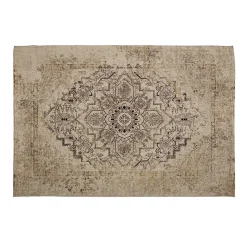 Kurzflor Vintage Look Teppich mit Orient Muster - Orbits