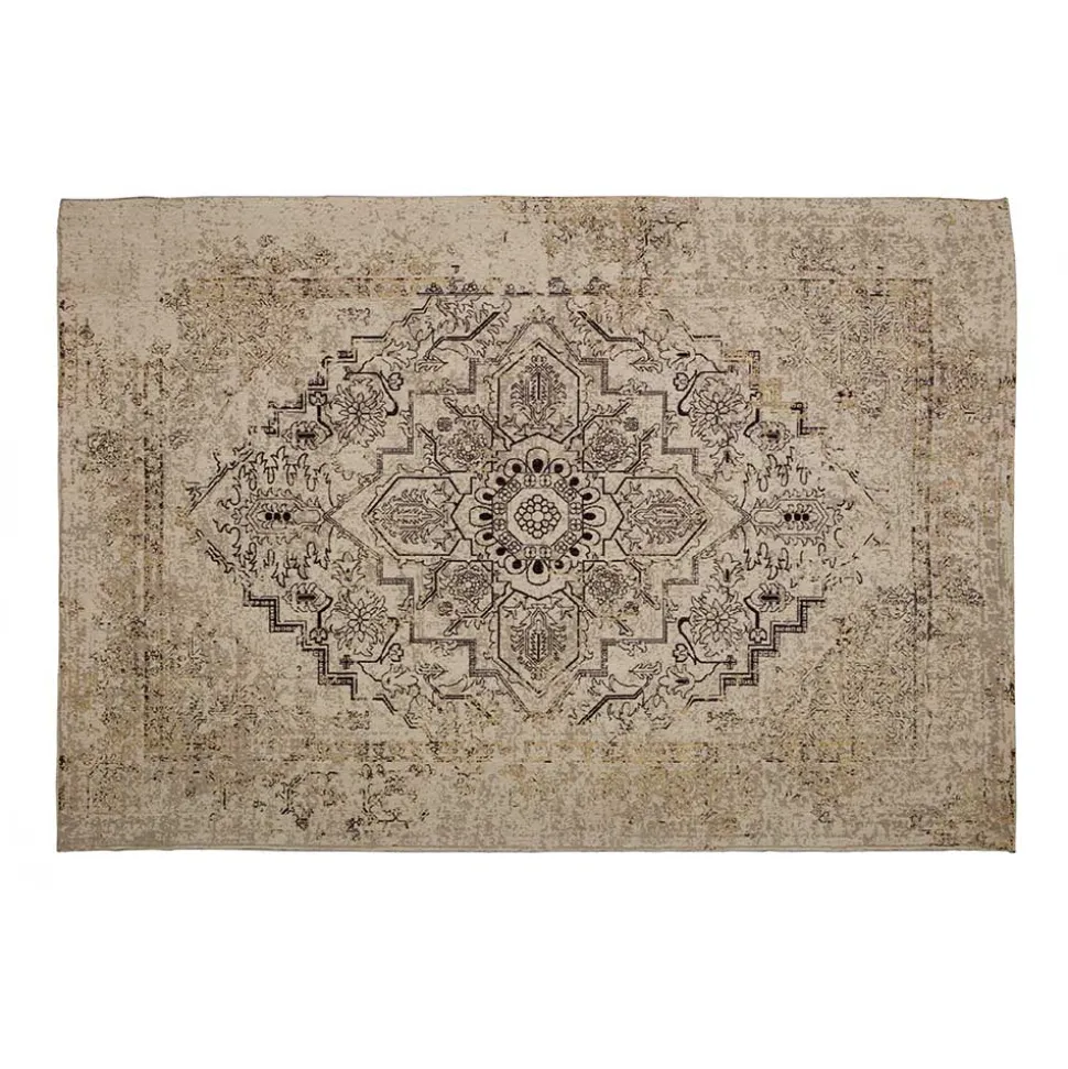 Kurzflor Vintage Look Teppich mit Orient Muster - Orbits