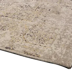 Kurzflor Vintage Look Teppich mit Orient Muster - Orbits