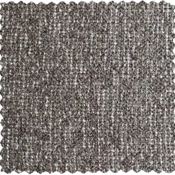 L Sofa im Skandi Design in Grau Chenille - Grandessa