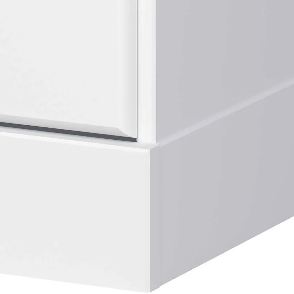 Lackierte Ciountry Nachtkommode zweifarbig - Cordenas