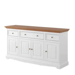 Landhaus Anrichte mit Metallgriffen - Bordona